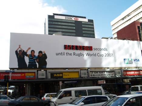 Downtown Auckland Clock