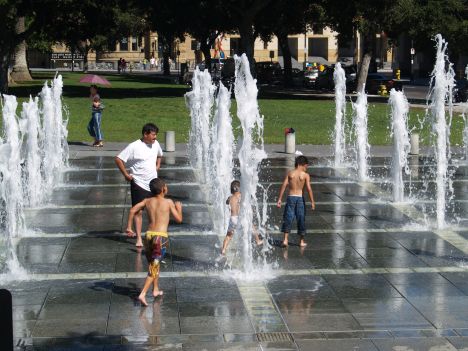 Kids playing in San Jose